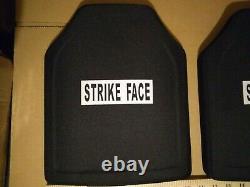 Strike face ballistic plates level 3 body armor 10x12