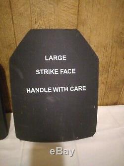Strike face plates large 7.62 protection armor