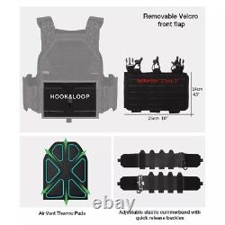 T3 Plate Carrier with Level III AR500 Curved Steel Plates & Trauma Pads