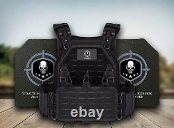T3 Plate Carrier with Level III+ Lightweight Steel Plates & Trauma Pads