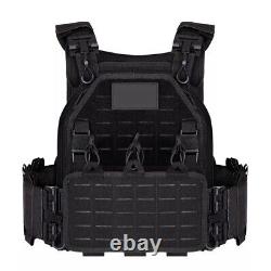 T3 Plate Carrier with Level III+ Lightweight Steel Plates & Trauma Pads