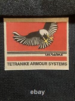 TETRANIKE ARMOUR LEVEL 3 STAND ALONE 10x12 CERAMIC BALLISTIC PLATE ARMOR