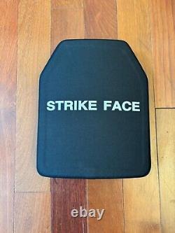 Tactical Armor Vest with Front & Back Strike Face NIJ III+ Hard Plate (10x12)