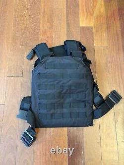 Tactical Armor Vest with Front & Back Strike Face NIJ III+ Hard Plate (10x12)