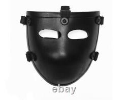 Tactical Ballistic IIIA Bullet Proof Face Guard Shield Mask Face Protective Mask