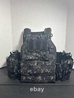 Tactical Bulletproof Vest NO ARMOR PLATES