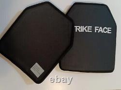 Tactical Level III Body Armor Plates Two 10 x 12