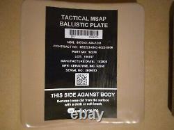 Tactical MSAP ballistic plates body armor strike face