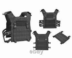 Tactical Scorpion 4 Pc Level III+ / AR500 Body Armor Plates Procat Molle Vest