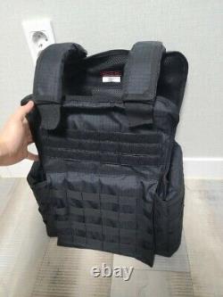 Tactical Scorpion 4pcs Level III+ / Body Armor Plates 11x14, 6x8 Muircat Vest