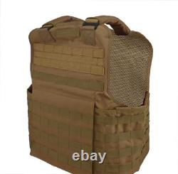 Tactical Scorpion Level III 4 PC AR500 Body Armor Muircat Vest Coyote Brown