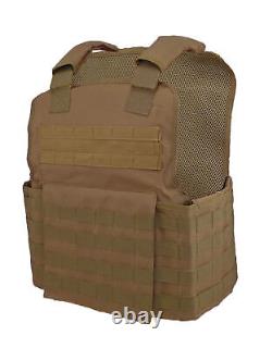 Tactical Scorpion Level III 4 PC AR500 Body Armor Muircat Vest Coyote Brown