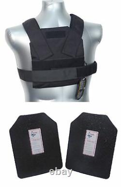 Tactical Scorpion Level III+ / AR500 Body Armor Bobcat 8x10 Concealed Vest