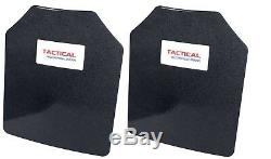 Tactical Scorpion Level III+ Body Armor Pair 10x12 Curved Lighter Than AR500