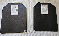 Tactical Scorpion Level III+ Body Armor Pair 11x14 Curved