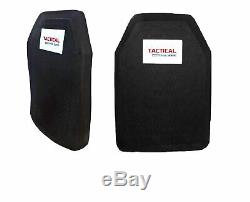 Tactical Scorpion Level III+ PE Body Armor Plates + Bobcat Concealable Carrier