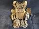 Tactical Vest Coyote Fde Tan Plate Carrier With 2 10x12 Curved Plates & Sides