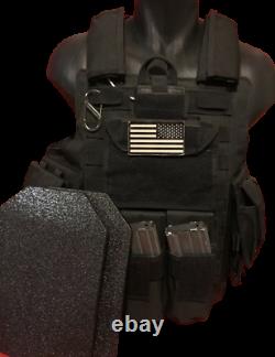 Tactical Vest Plate carrier- Black Multicam Coyote OD FDE Armor Plates Available