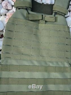 Tactical Vest With Level 3 Bulletproof Plates