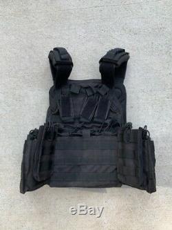 Tactical Vest With Level 3 Bulletproof Plates