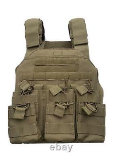 Tactical Vest With Ultralight 3a Body Armor Bulletproof Plates