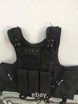 Tactical bulletproof vest LVL lll AR500 body armor Plates FREE Soft Inserts 3A