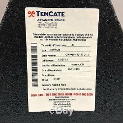TenCate CR3200 Level III+ MultiHit Advanced Body Armor Plate 8x10 Shooter's Cut