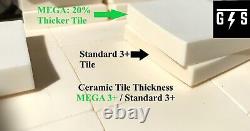 True 30.06 NIJ Level 3+ 10X12 Edge-to-Edge Ceramic Armor Plate MEGA Series USA
