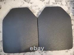 Two Tyr Tactical HA3/7AC Large Sapi AP Plates level III 3 body armor ceramic