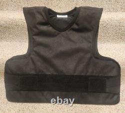 USED- Safeguard Bulletproof Vest III-A Black XX Large, Ballistic Jacket XXL