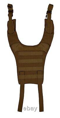 USMC GEN III 3 Plate Carrier SMALL Marine Corps Inner Vest withArmor Coyote Brown