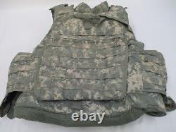 Ucp X-large Digital Camo Bulletproof Vest Body Armor Plate Carrier Level Iii-a