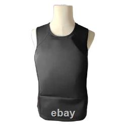 Ultra Thin Bulletproof T-shirt Vest Concealable Body Armor NIJ Level IIIA 88998