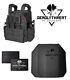 Urban Assault Black Storm Tactical Vest Plate Carrier With Level Iii Armor Plates