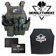 Urban Assault Phantom Sage Tactical Vest Plate Carrier With Level Iii Armor Plates