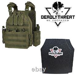 Urban Assault Phantom Sage Tactical Vest Plate Carrier With Level III Armor Plates