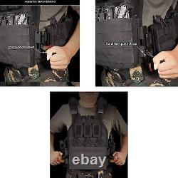 Urban Assault Phantom Sage Tactical Vest Plate Carrier With Level III Armor Plates