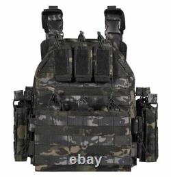 Urban Assault Shadow Ghost Tactical Vest Plate Carrier With Level III Armor Plates