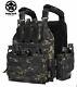 Urban Shadow Ghost Camo Tactical Vest Plate Carrier With Level Iii+ Armor Plates