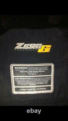 Used sz Large Zero G Concealable Carrier Body Armor Bullet Proof Vest level III