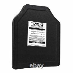 VISM 10X12 Level 3+ III+ BPC1012 Ballistic Body Armor Plate Panel Shooters Cut