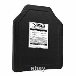 VISM BPC1012 UHMWPE PE Shooters Cut 10X12 Level III+ Hard Ballistic Plate