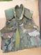 Woodland Bdu Camouflage Body Armor Plate Carrier With Inserts Medium Vest