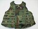 Woodland Camouflage Body Armor Plate Carrier Bdu Made Withkevlar Inserts Lge Vest