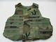 Woodland Camouflage Body Armor Plate Carrier Bdu Made Withkevlar Inserts Med Vest