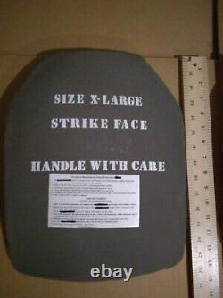 X Large strike face 7.62mm apm2 protection plates