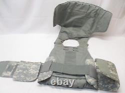 X-large Digital Camo Bulletproof Vest Body Armor Plate Carrier Level Iii-a