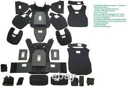 XL Body Armor Plate Carrier MOLLE Tactical Vest III-A made with kevlar waterprof