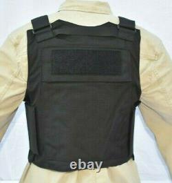 XL LVL IIIA Made with Dupont Kevlar Plate Carrier Body Armor BulletProof Vest