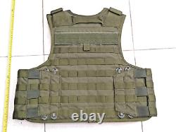 XS tactical body armor Plate Carrier lvl IIIA 3A bulletproof vest large NOS